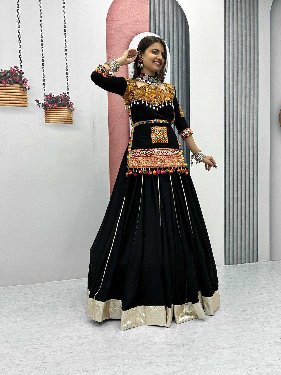 Pur Cotton Kesh120 162 Lehengas  Navratri Chaniya Choli Traditional Lehengas