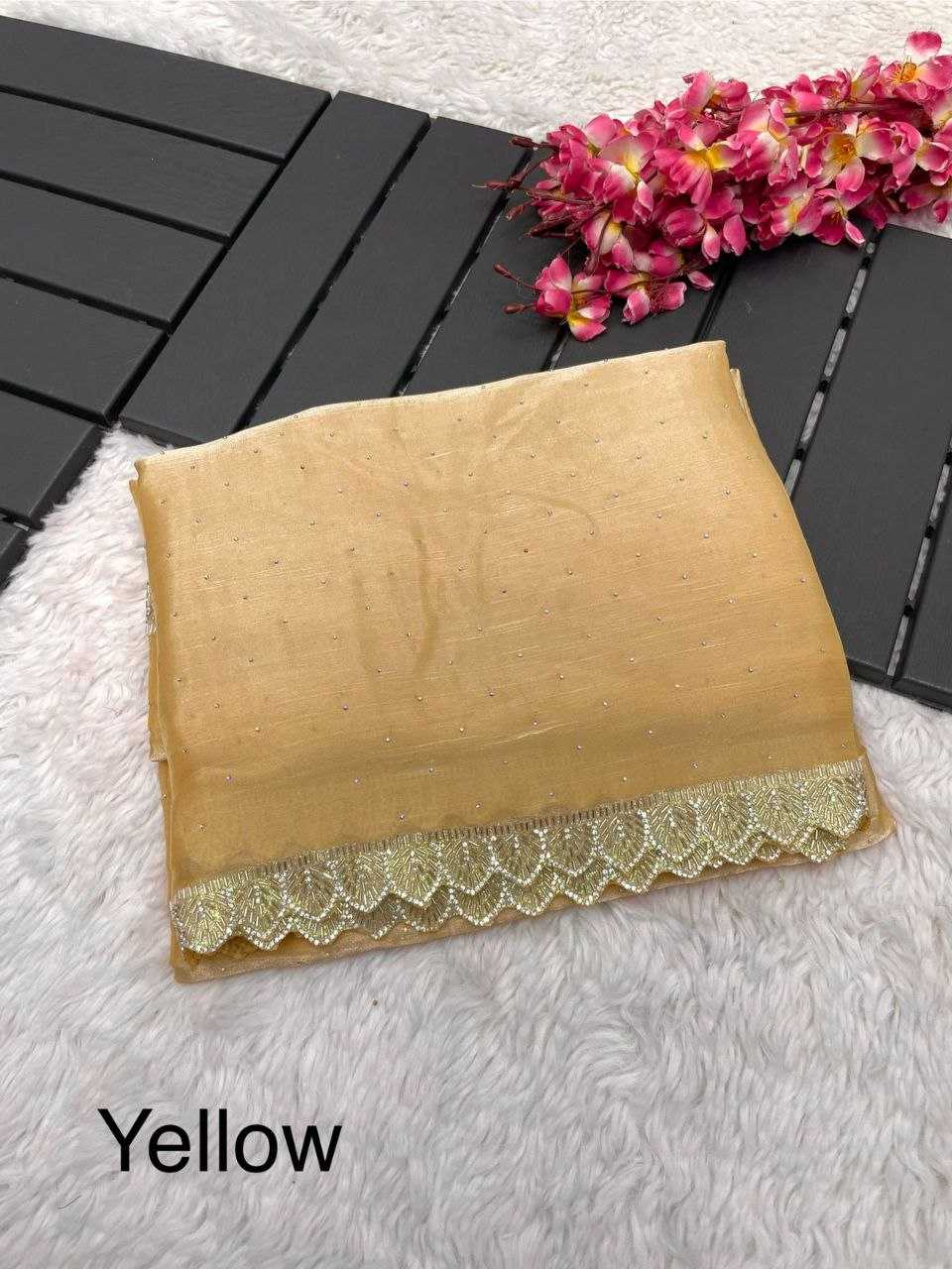 Pure Burberry Silk Rmp 323  Saree