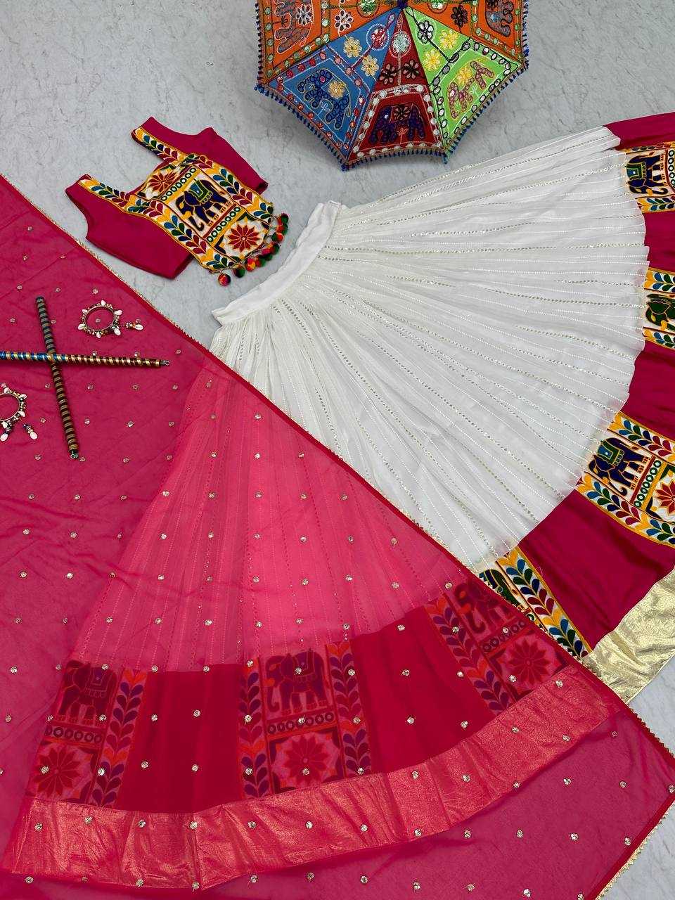 Pure Cotton Kesh120 150 Lehengas  Traditional Navratri Chaniya Choli Lehengas