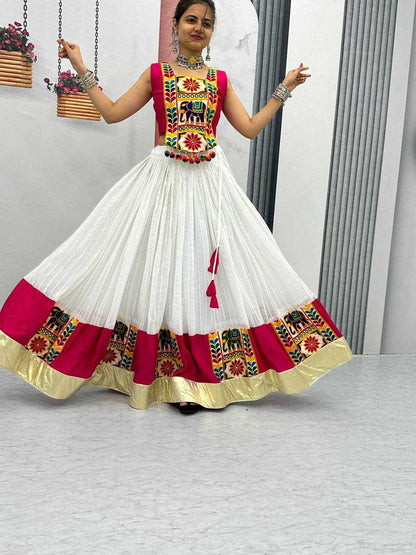 Pure Cotton Kesh120 150 Lehengas  Traditional Navratri Chaniya Choli Lehengas