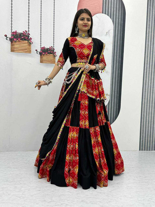 Pure Cotton Kesh120 157 Lehengas  Traditional Printed Navratri Chaniya Choli