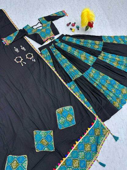 Pure Cotton Kesh120 157 Lehengas  Traditional Printed Navratri Chaniya Choli