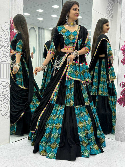 Pure Cotton Kesh120 157 Lehengas  Traditional Printed Navratri Chaniya Choli