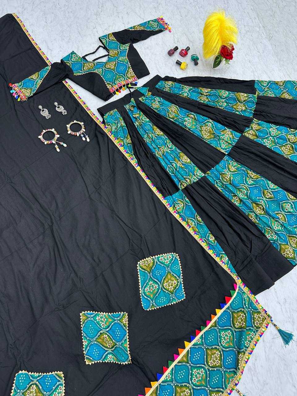 Pure Cotton Kesh120 157 Lehengas  Traditional Printed Navratri Chaniya Choli