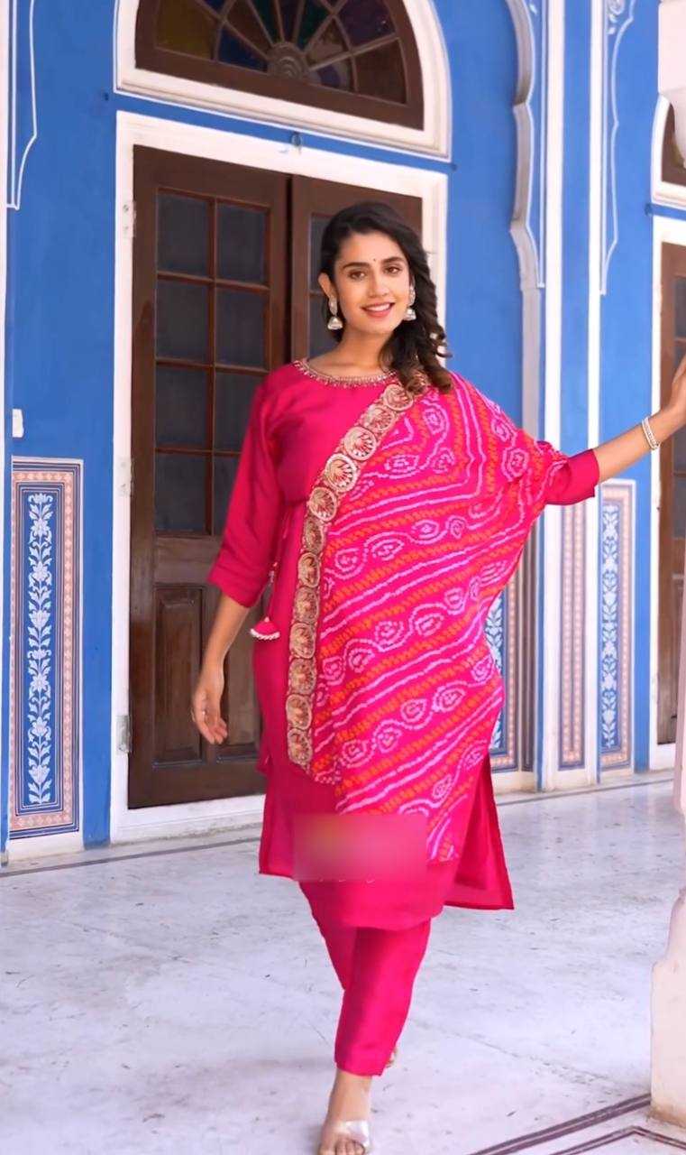 Pure Cotton Kesh127 005 Suits & Dresses  Ladies Embroidery Cotton Suits