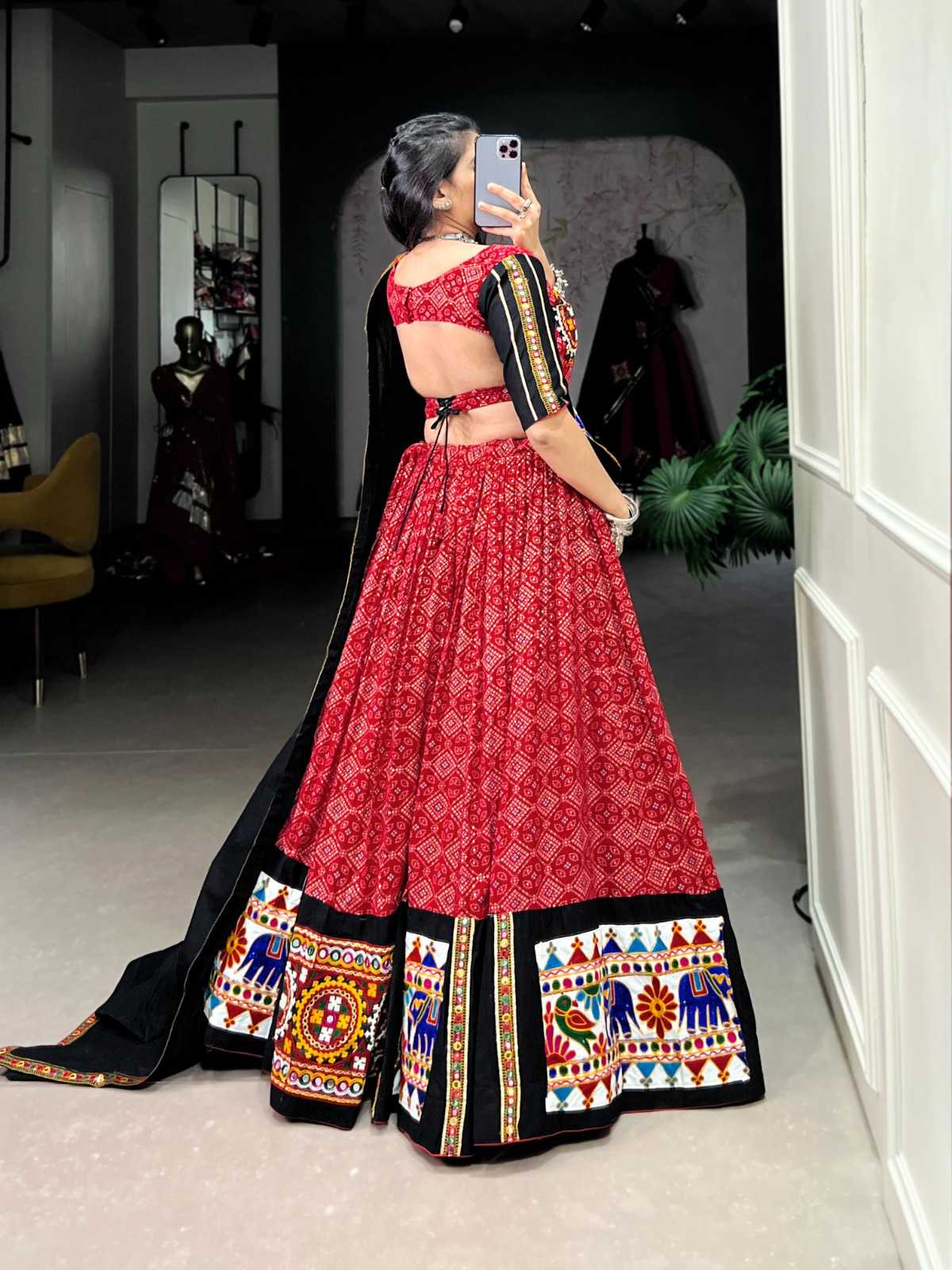 Pure Cotton Kesh134 1693 Lehengas  Traditional  Printed Navratri Chaniya Choli Lehengas