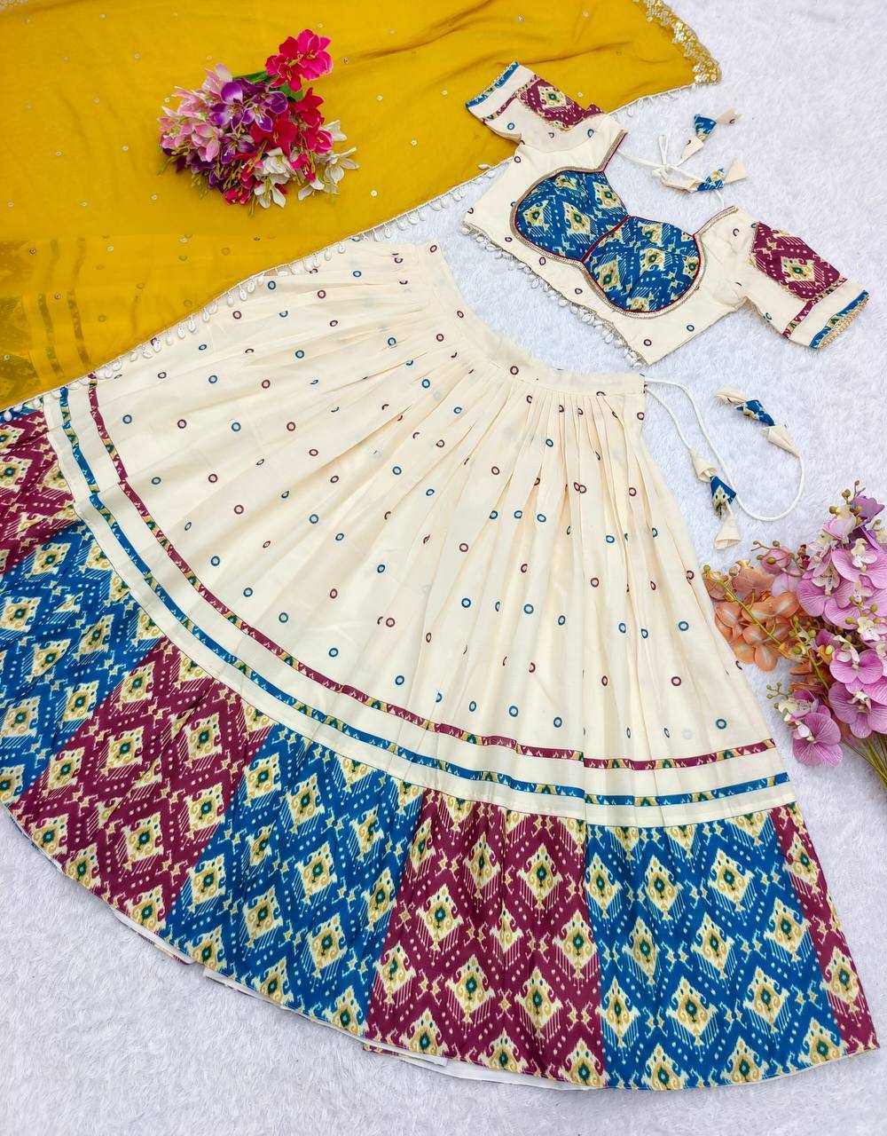 Pure Cotton Kesh156 1115 Lehengas  Traditional Printed Lehengas