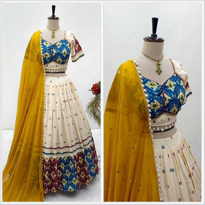 Pure Cotton Kesh156 1115 Lehengas  Traditional Printed Lehengas