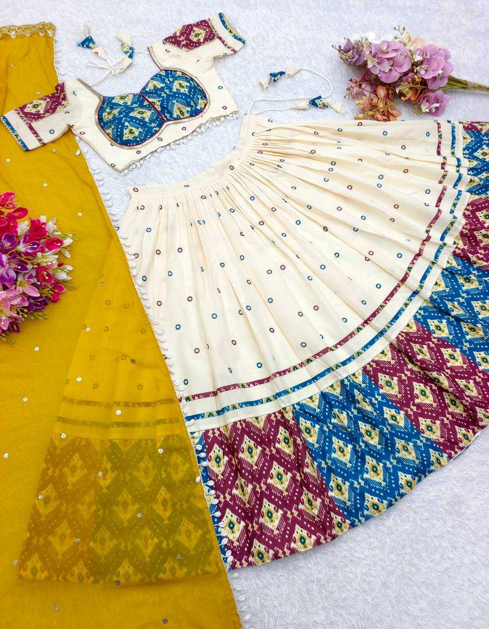 Pure Cotton Kesh156 1115 Lehengas  Traditional Printed Lehengas