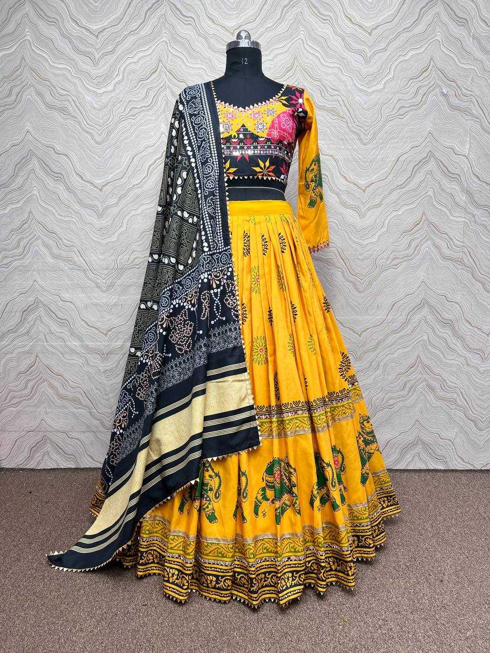 Pure Cotton Kesh157 1658 Lehengas  Printed Traditional Lehengas