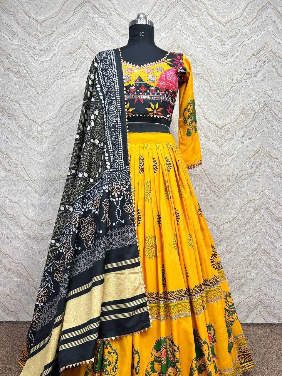 Pure Cotton Kesh157 1658 Lehengas  Printed Traditional Lehengas