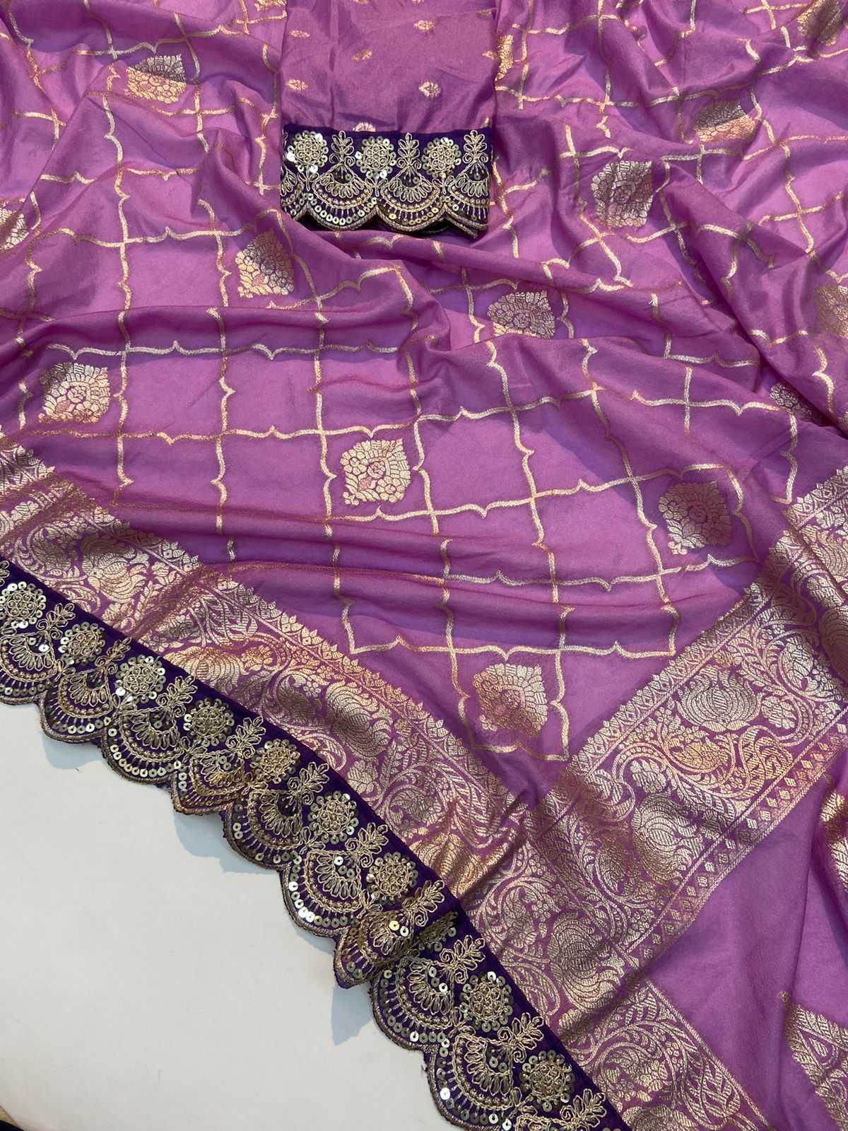 Pure Crepe Kesh101 Ant115 Silk Sarees  Soft Silk Khadi Silk Crepe Silk Sarees