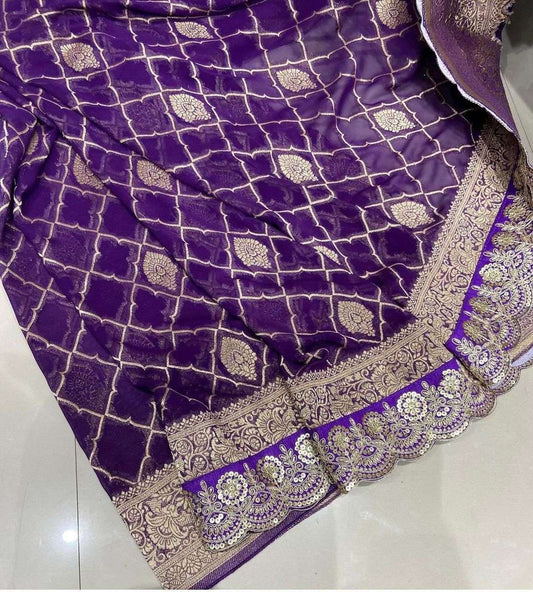 Pure Crepe Kesh101 Ant115 Silk Sarees  Soft Silk Khadi Silk Crepe Silk Sarees