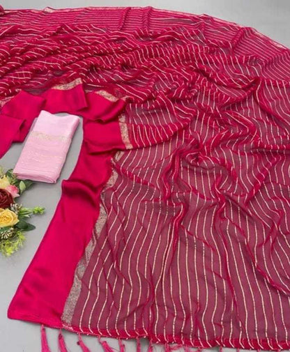 Pure Jorhat Rin152 Nsd51 Sarees  Ladies Indian Zari Border Sarees