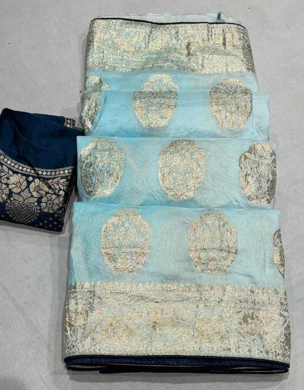 Pure Jorhat Rin152 Nsd70 Sarees  Ladies Butta Zari Border Zari Sarees