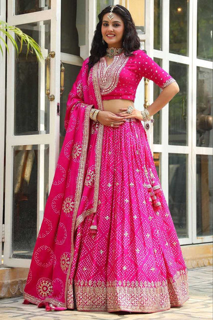 Pure Maslin Silk Kesh176 114 Lehengas  Traditional Silk Printed Embroidered Lehenga With Dupatta Lehenga With Blouse