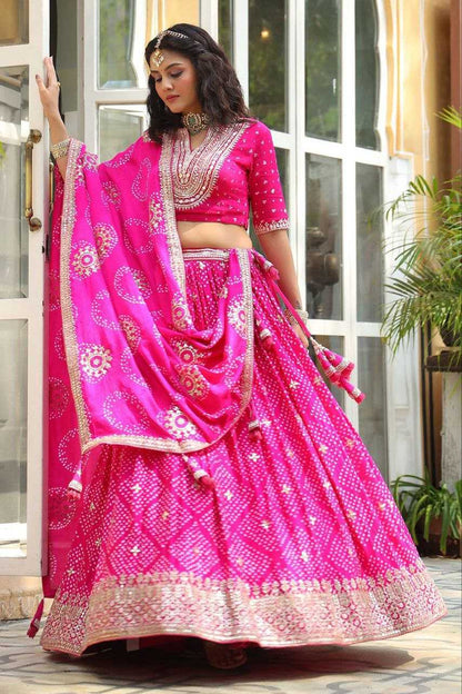 Pure Maslin Silk Kesh176 114 Lehengas  Traditional Silk Printed Embroidered Lehenga With Dupatta Lehenga With Blouse