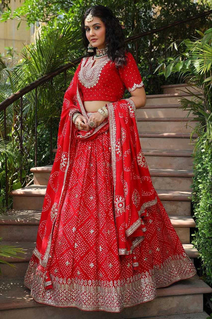 Pure Maslin Silk Kesh176 114 Lehengas  Traditional Silk Printed Embroidered Lehenga With Dupatta Lehenga With Blouse