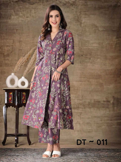 Pure Maslin Silk Ksb  011  Kurti