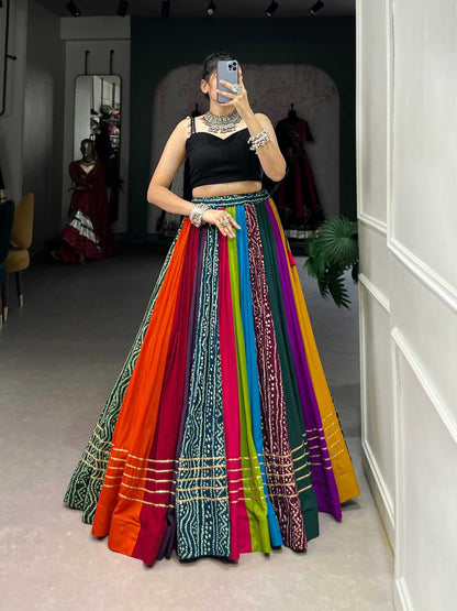 Pure Rayon Kesh136 1703 Lehengas  Traditional Printed Navratri Chaniya Choli Lehengas