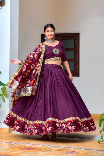 Pure Rayon Rin145 1227 Lehnegas  Traditional Navratri Chaniya Choli