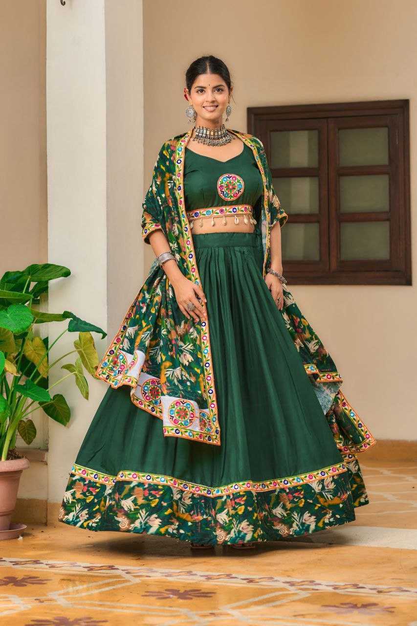 Pure Rayon Rin145 1227 Lehnegas  Traditional Navratri Chaniya Choli