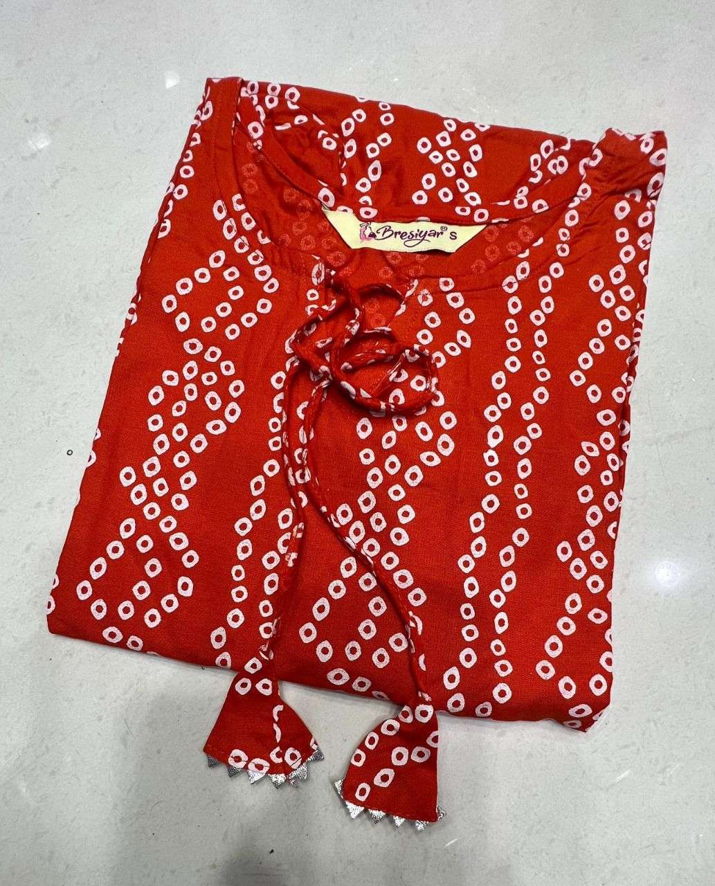 Pure Rayon Rin158 1017 Kurtis  Long Printed Rayon Ladies Kurtis