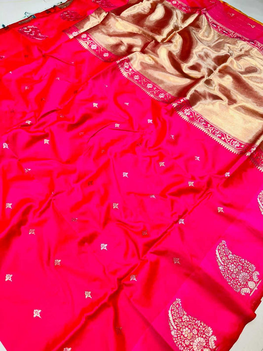 Pure Silk Pcf Triva Silk 3 Silk Sarees  Kanjeevaram Soft Silk Handloom Sarees