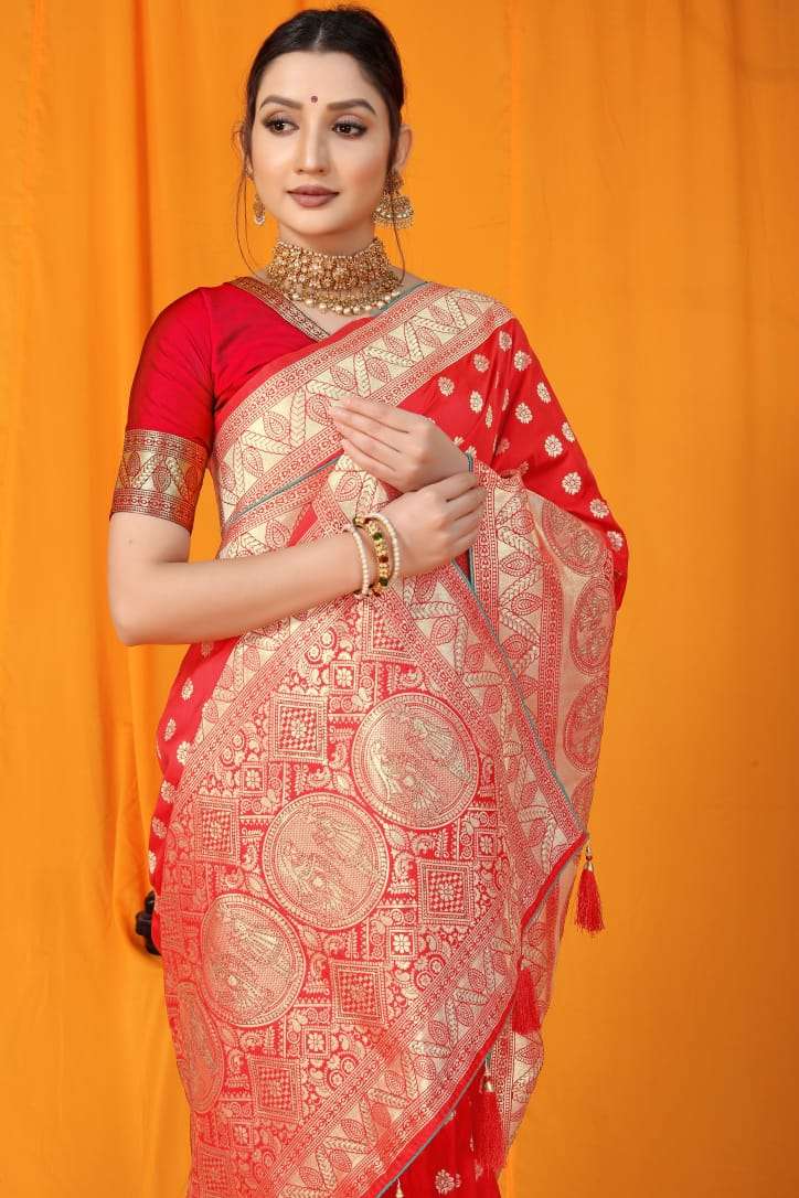 Pure Silk Ptn 02 Silk Sarees  Kanjeevaram Handloom Pure Silk Sarees