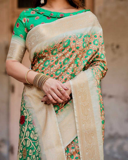 Pure Silk Ral 1098   Saree