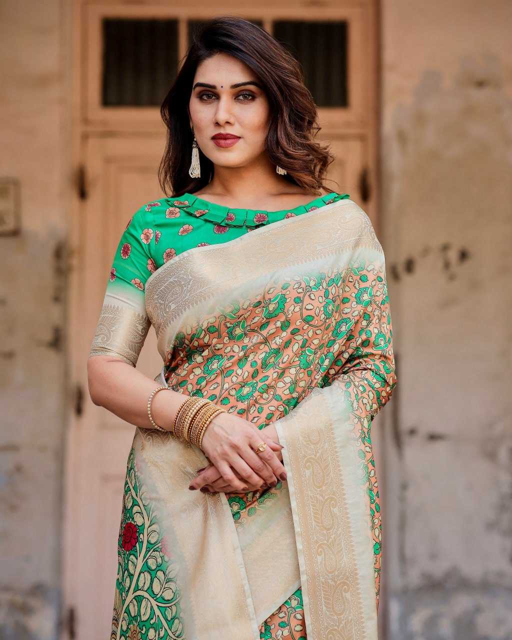 Pure Silk Ral 1098   Saree