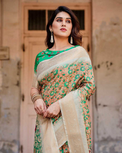 Pure Silk Ral 1098   Saree