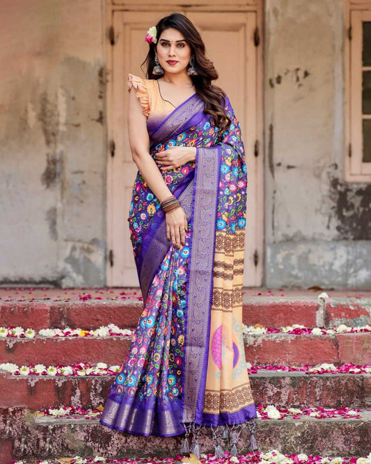 Pure Silk Ral 1100  Sarees