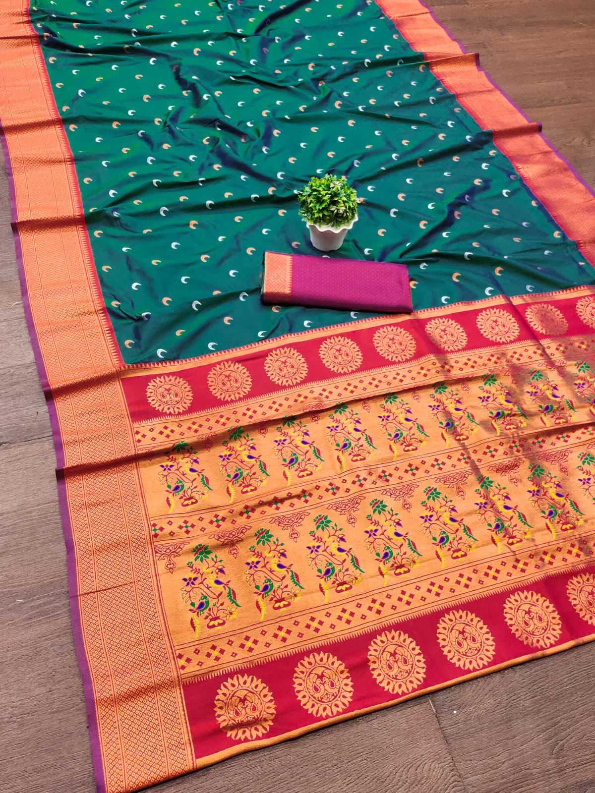 Pure Silk Rin109 Rbc42 Silk Sarees  Soft Silk Traditional Pure Silk Sarees