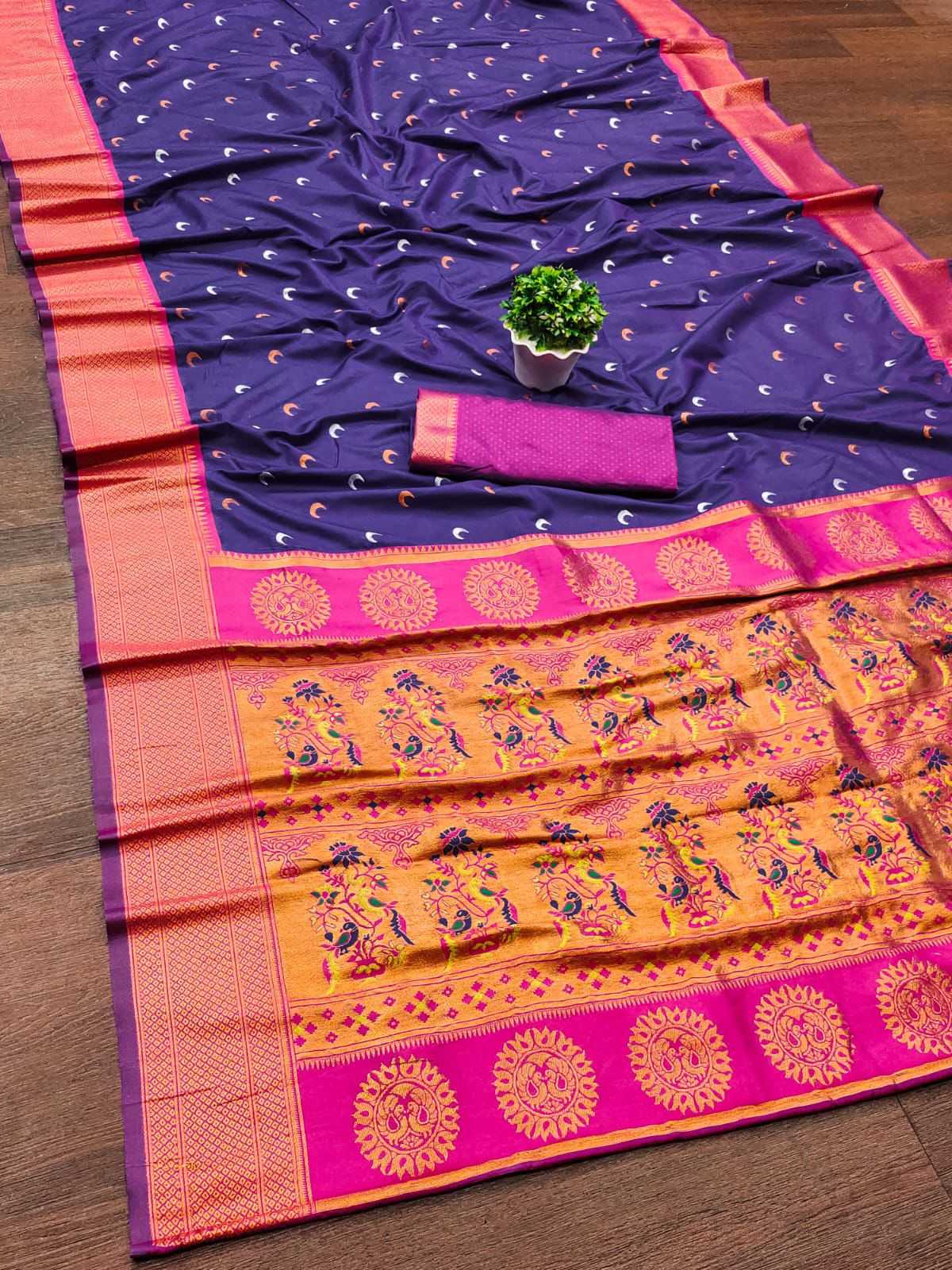 Pure Silk Rin109 Rbc42 Silk Sarees  Soft Silk Traditional Pure Silk Sarees