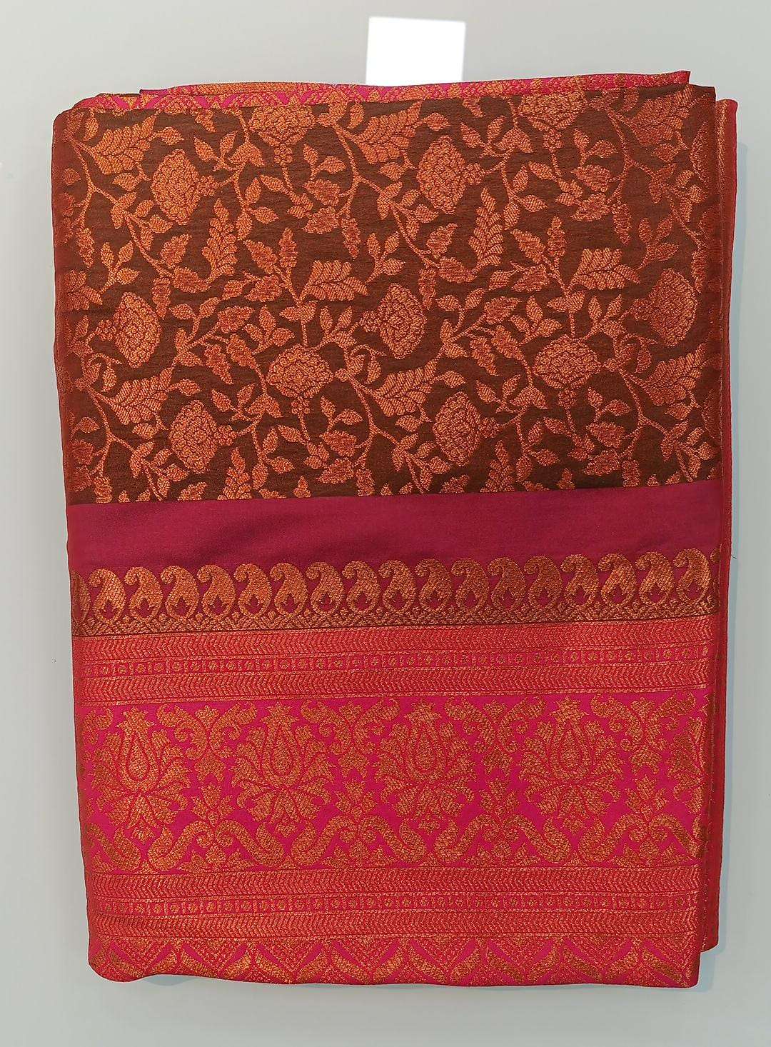 Pure Silk Rin159 Kairaaa Silk Sarees  Kanjeevaram Soft Silk Handloom Sarees