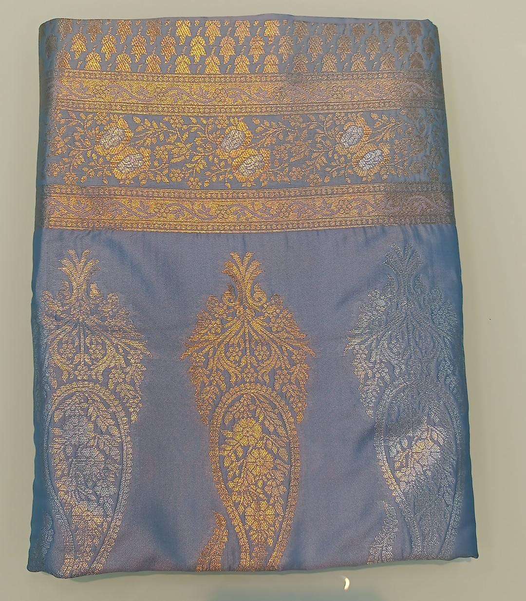 Pure Silk Rin159 Rin159 Silverkeri Silk Sarees  Heavy Silk Soft Silk Traditional Pure Silk Sarees