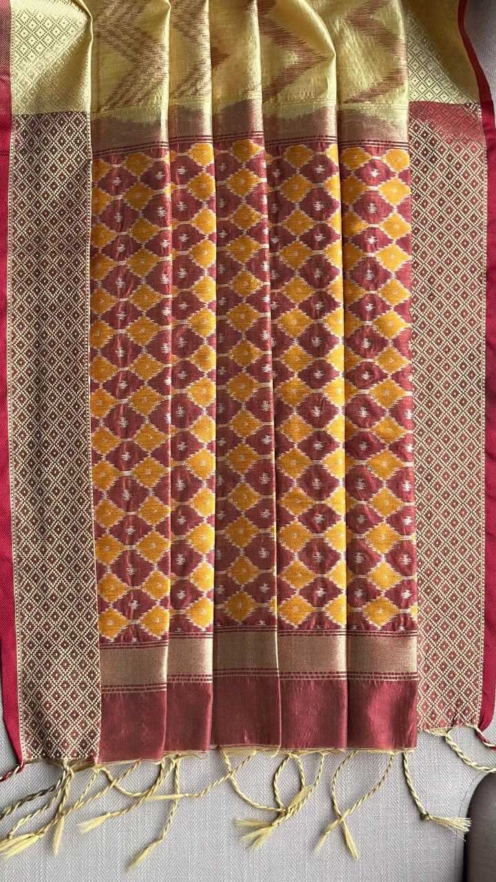 Pure Silk Rin163 Rae43 Silk Sarees  Pure Silk Ikkat Traditional Silk Printed Silk Sarees