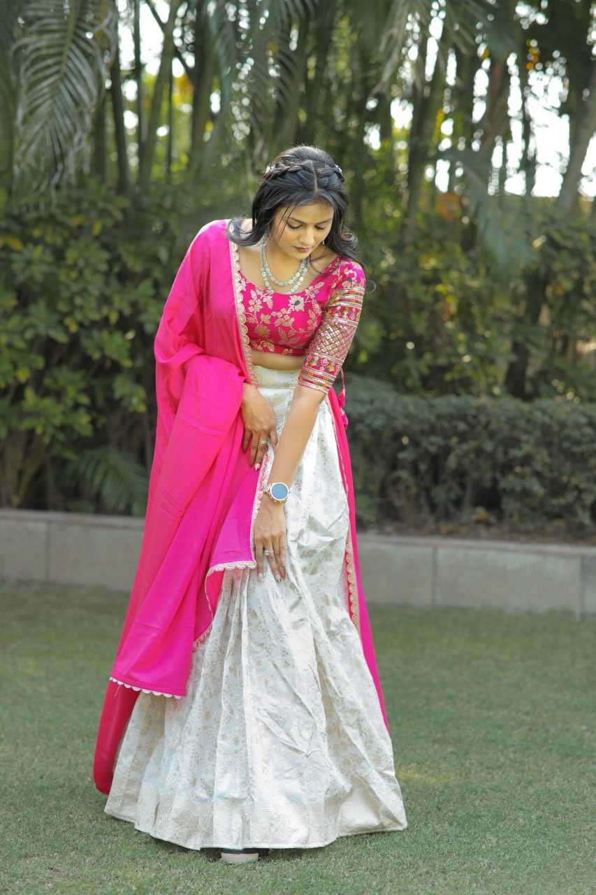 Pure Silk Rpvr Mother Lehengas  Traditional Silk Lehenga E