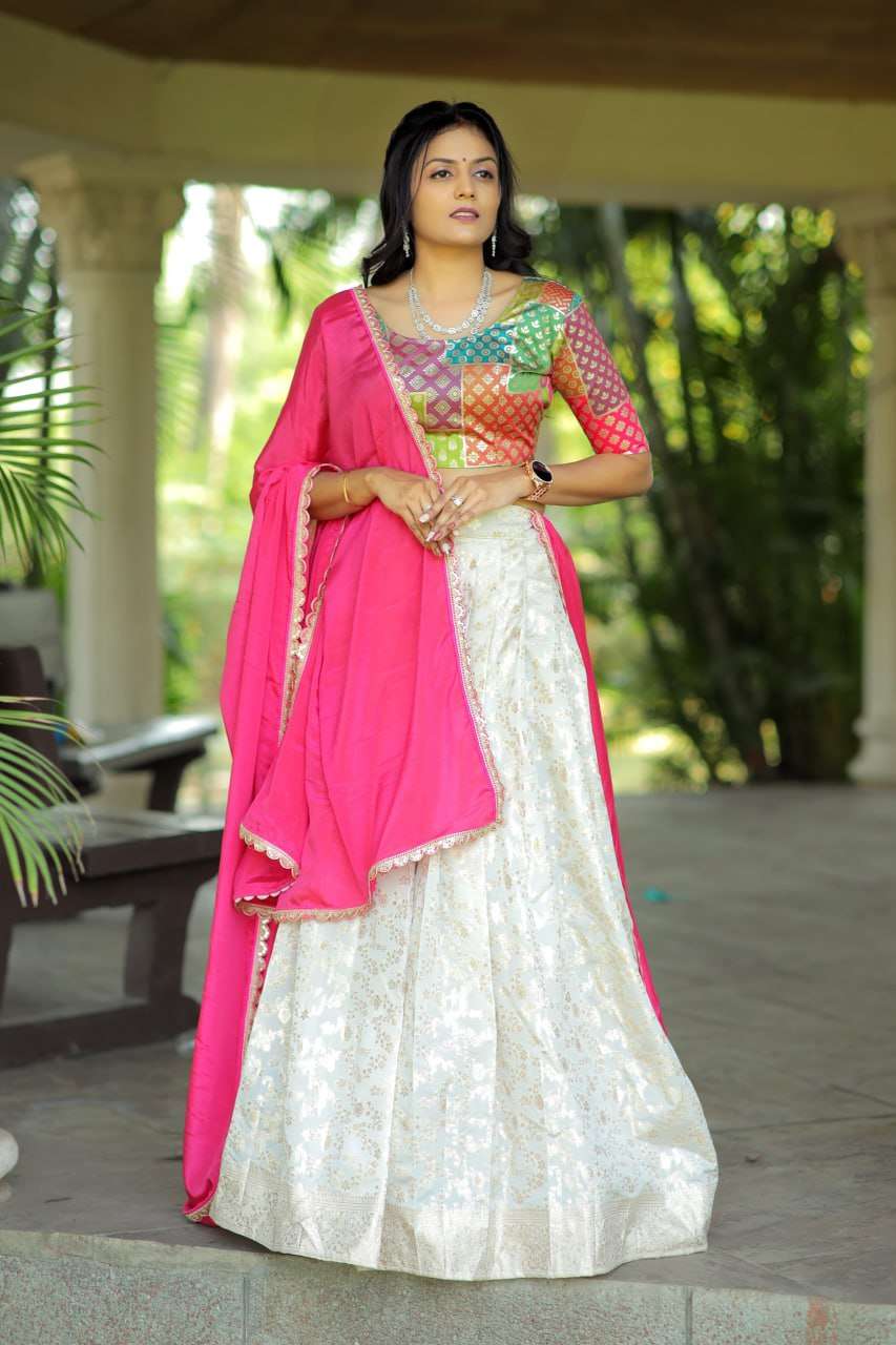 Pure Silk Rpvr Mother Lehengas  Traditional Silk Lehenga E