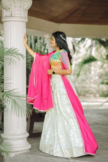 Pure Silk Rpvr Mother Lehengas  Traditional Silk Lehenga E