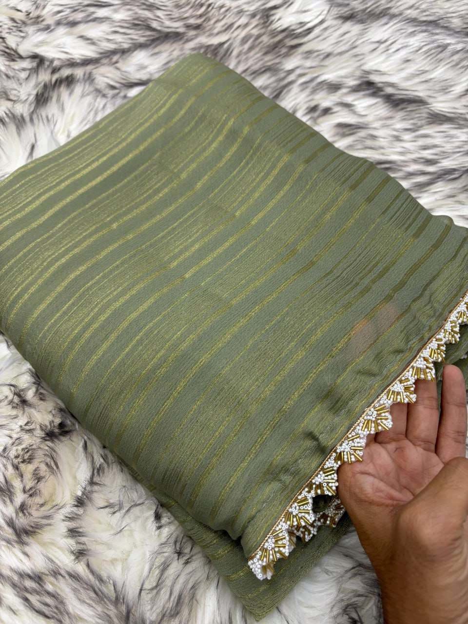 Pure Soft Rin160 Ptf11 Sarees  Fancy Lace Border Cutwork Sarees