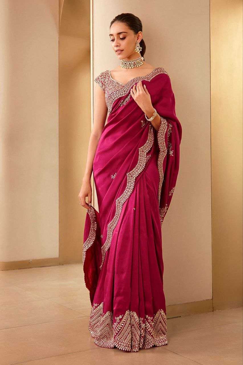 Pure Soft Rkkc 0294 Sarees  Fancy Embroidery Cutwork Sarees