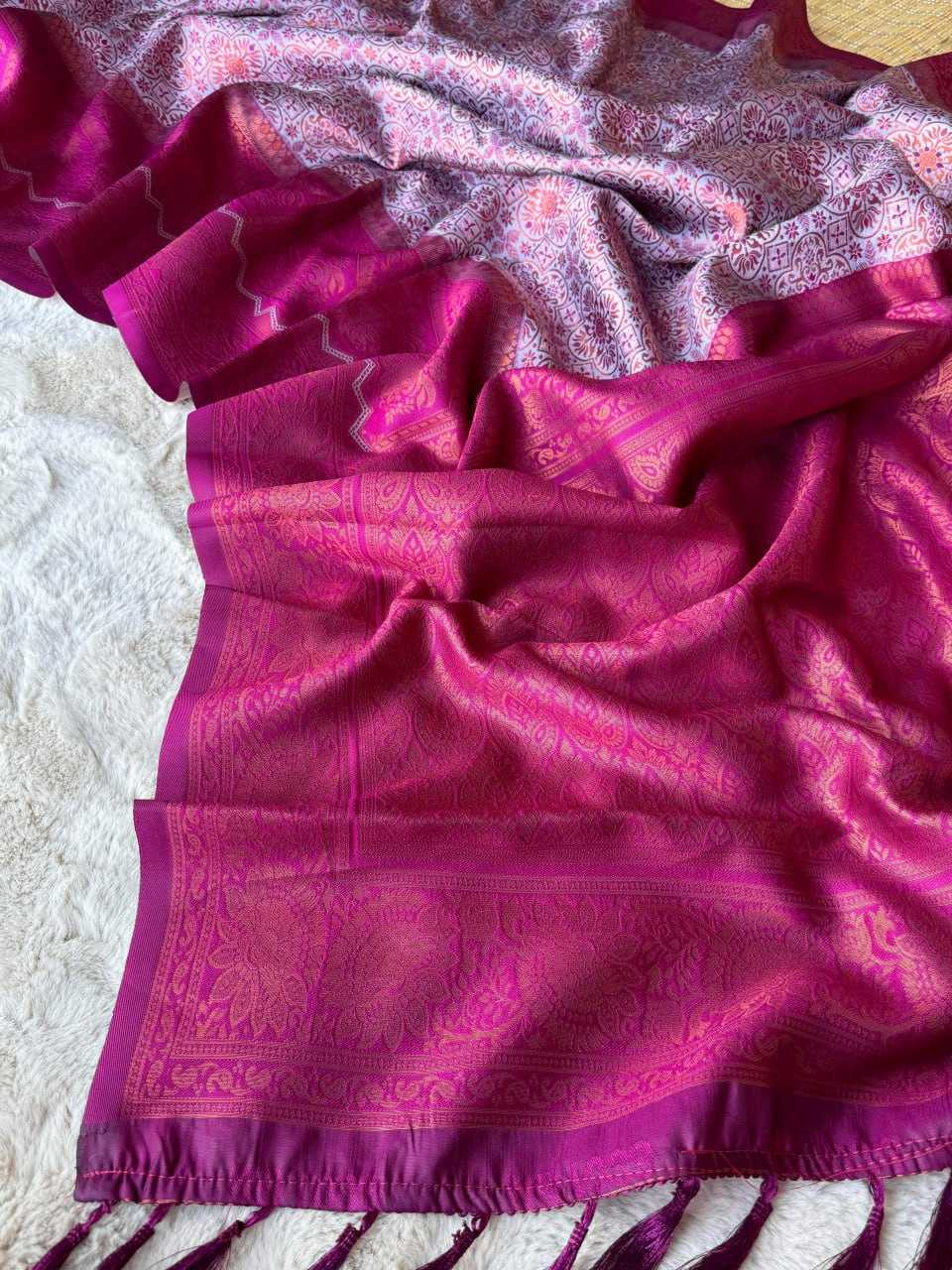 Pure Soft Rvv 18 Silk Sarees  Kanjeevaram Patola Ikat Sarees