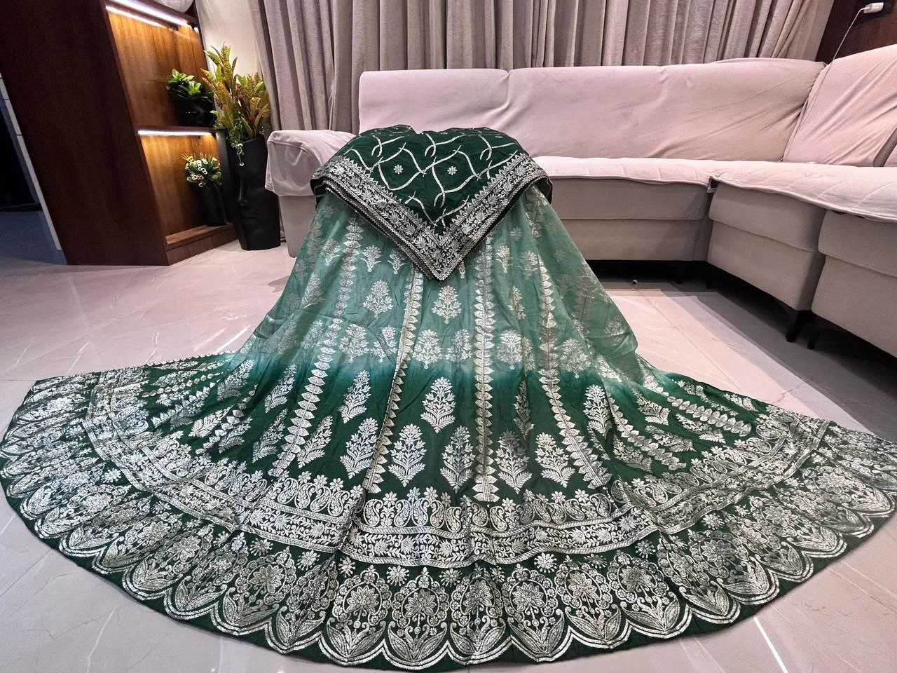 Pure Viscos Pvc Semistich  Lehengas