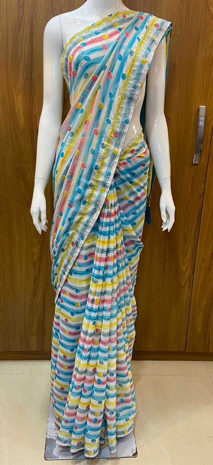 Pure Viscos Rin109 Rbc37 Sarees  Printed Viscose Ladies Sarees