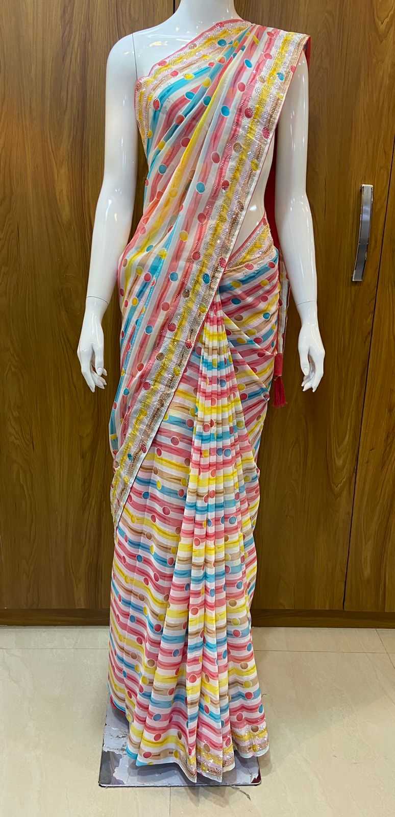 Pure Viscos Rin109 Rbc37 Sarees  Printed Viscose Ladies Sarees