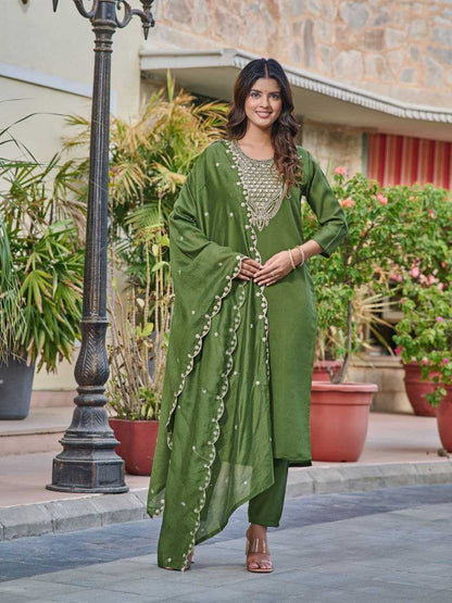 Pure Viscos Smc 103 Suit & Dresses  Ladies Dresses Embroidery Suits