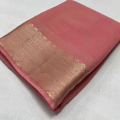 Pure Viscose Rri Viscose Sarees  Plain Lace Border Ladies Sarees E