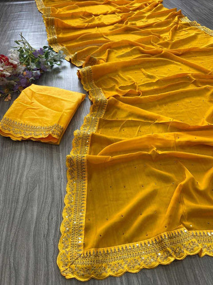 Rangoli Silk Acs 57 Sarees  Fancy Sequin Hand Work Sarees E